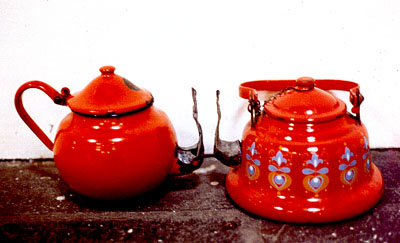 Two kettles